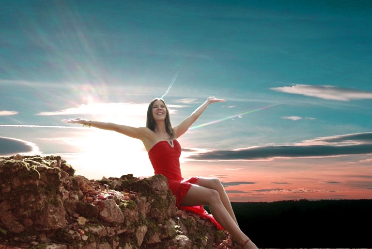 Theresa Ritter auf der Gala der Gewinner